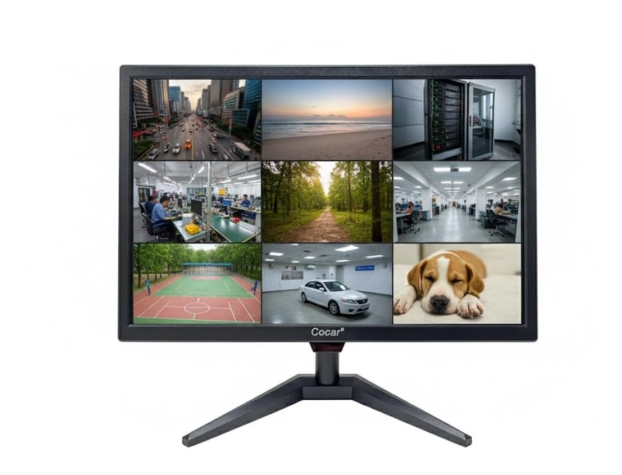 Amazon.com: Cocar 19 Inch Wide Screen CCTV Monitor TFT LCD HD